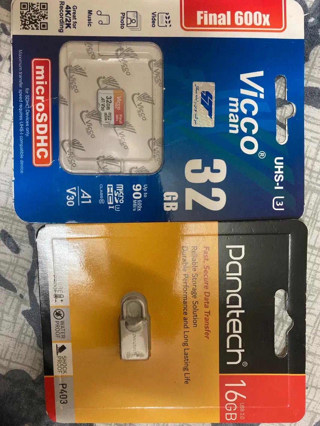 رم32 vicco &فلش16 panatech|لوازم جانبی موبایل و تبلت|ری, شهرری|دیوار