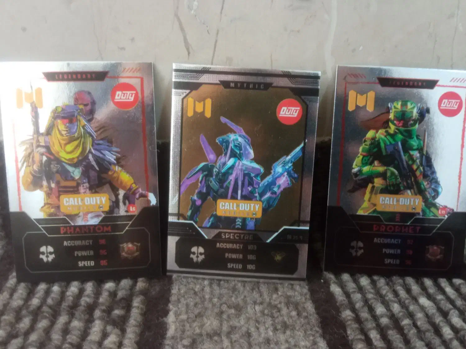 سه تا کارت دیوتی|کلکسیون و سرگرمی|کازرون, |دیوار