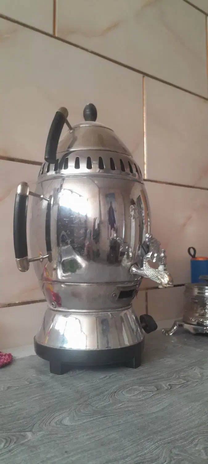 سماور و قوری سالم|سماور، چای‌ساز، قهوه‌ساز|نجف‌آباد, یزدانشهر|دیوار