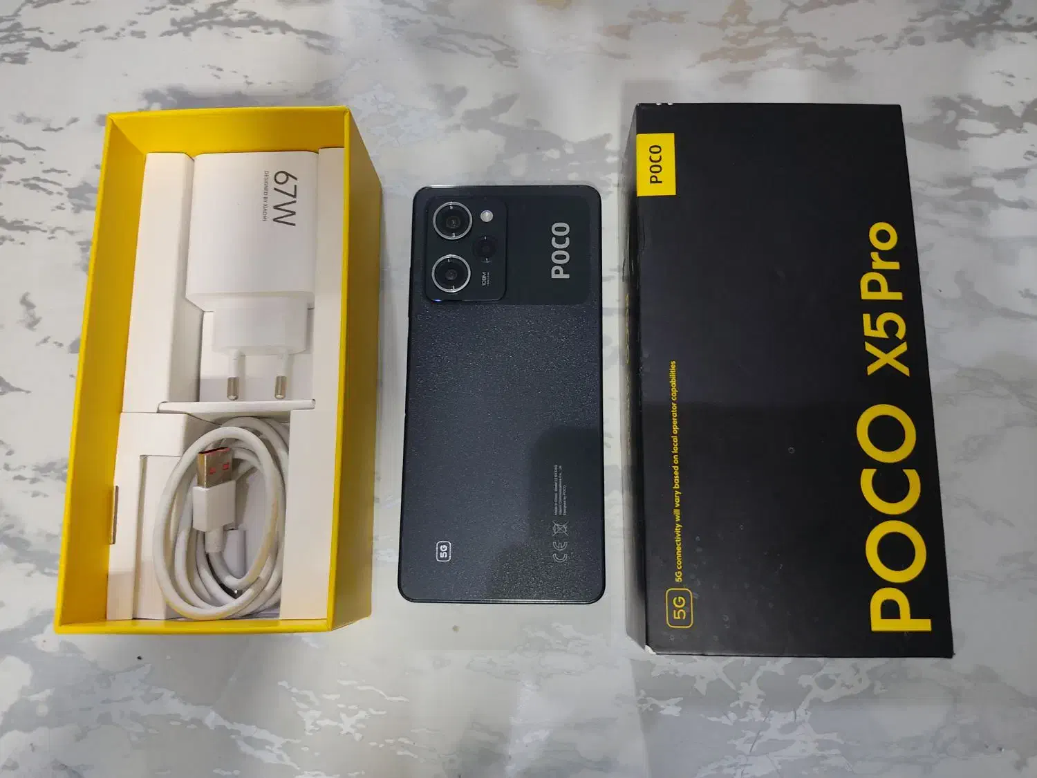 گوشی شیائومی Poco x5 pro 5g درحد حافظه 256 رام 8|موبایل|تهران, کیانشهر|دیوار