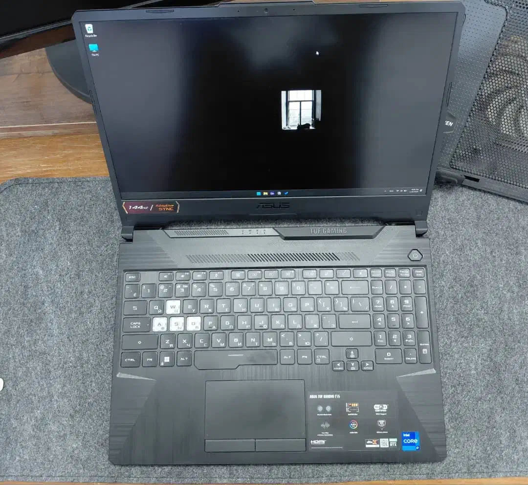 لبتاپ گیمینگ در حد نو tuf15|رایانه همراه|کاشان, شهرک ولیعصر|دیوار