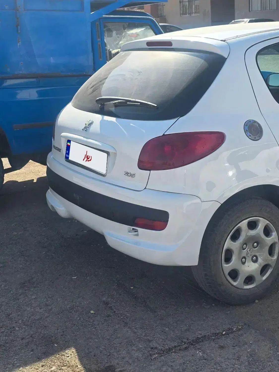 ماشین ۲۰۶ با رخ ۲۰۷|خودرو سواری و وانت|گناباد, |دیوار