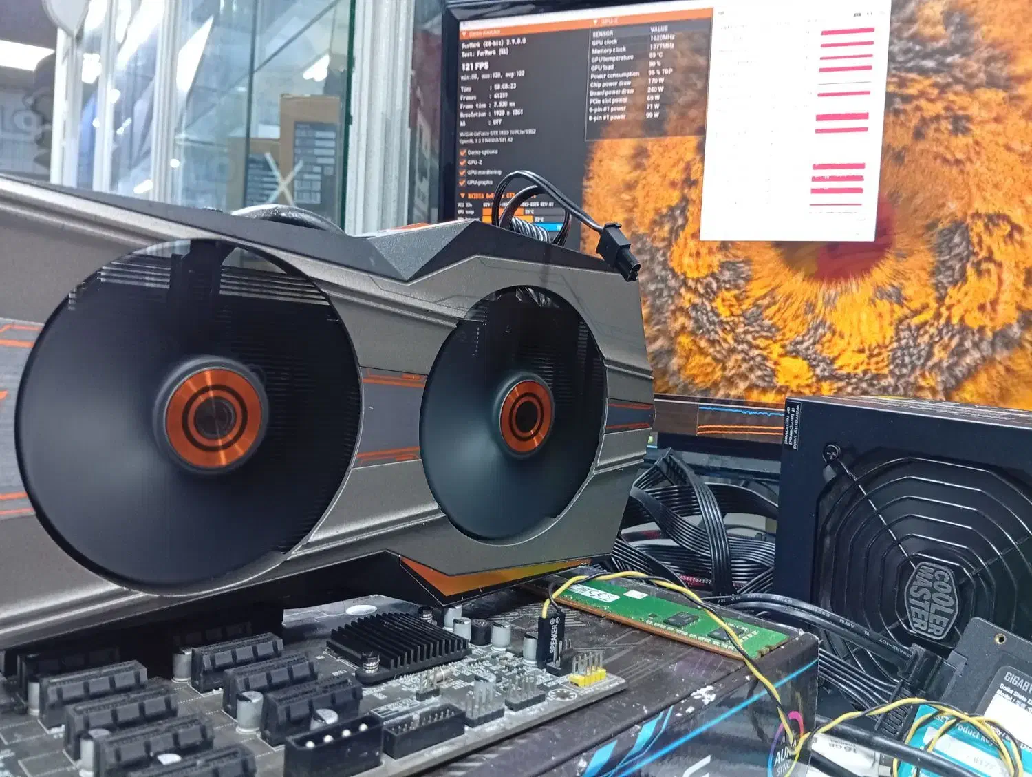 کارت گرافیک ASUS GTX 1080Ti OC|قطعات و لوازم جانبی رایانه|تهران, میدان ولیعصر|دیوار