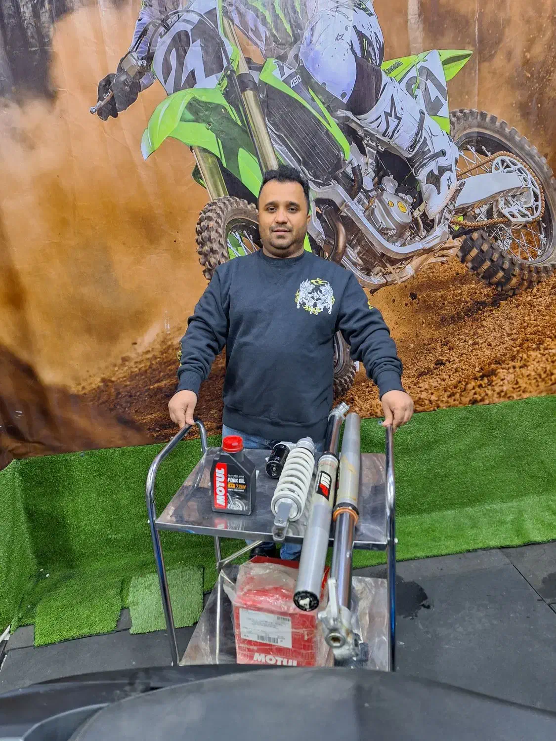 خدمات کمک فنر موتورسیکلت|قطعات یدکی و لوازم جانبی|تهران, امیریه|دیوار