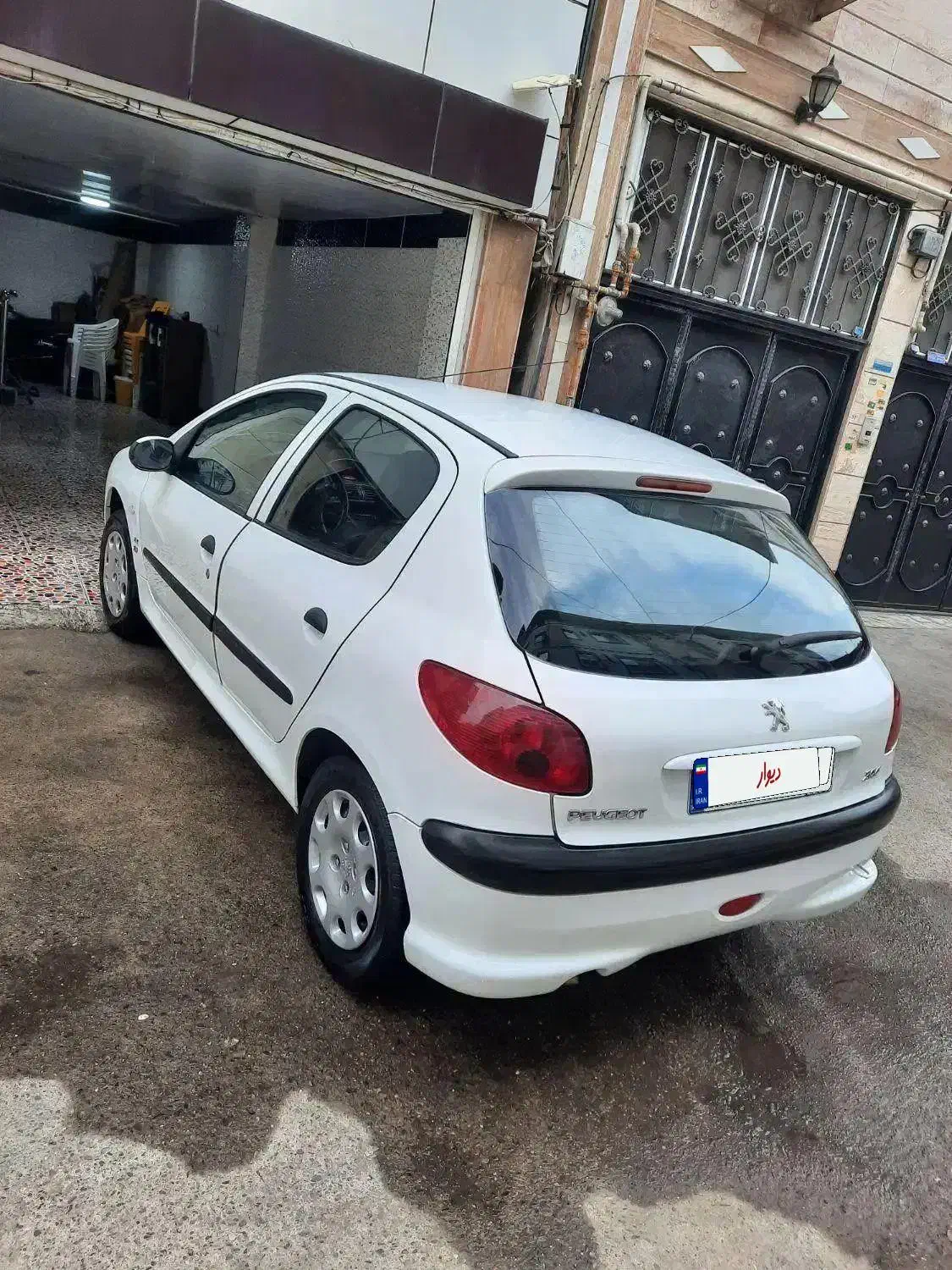 ۲۰۶دتیپ ۵ کم کار شاسی پلمپ بی رنگ|خودرو سواری و وانت|لنگرود, |دیوار