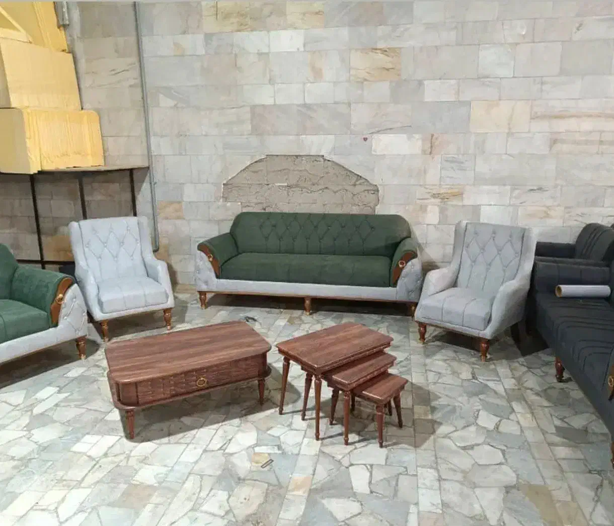 مبل راحتی تولیدی مبلمان 22763|مبلمان خانگی و میز عسلی|چالوس, |دیوار