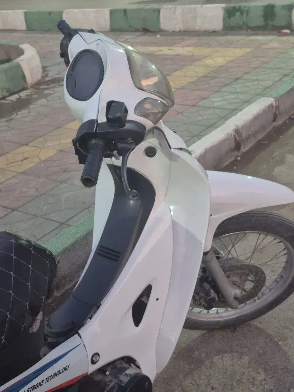 موتور لاکی تمیز|موتورسیکلت|شوش, |دیوار