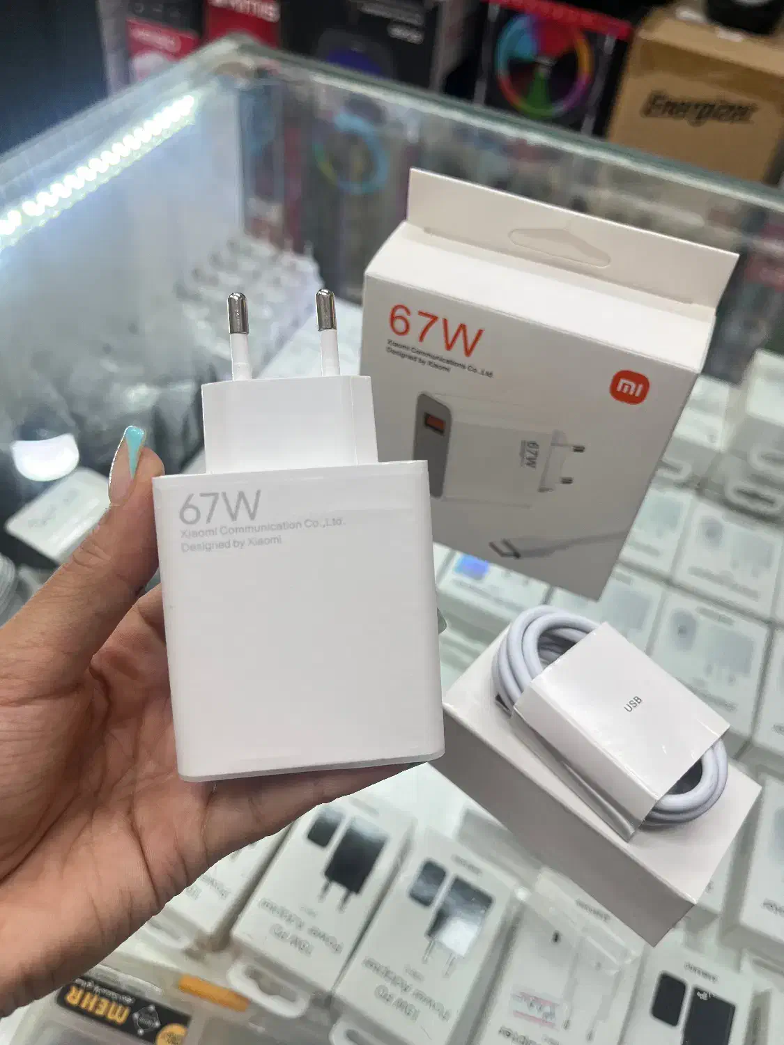 شارژر67 وات اصلی|لوازم جانبی موبایل و تبلت|کرج, شهرک اوج|دیوار