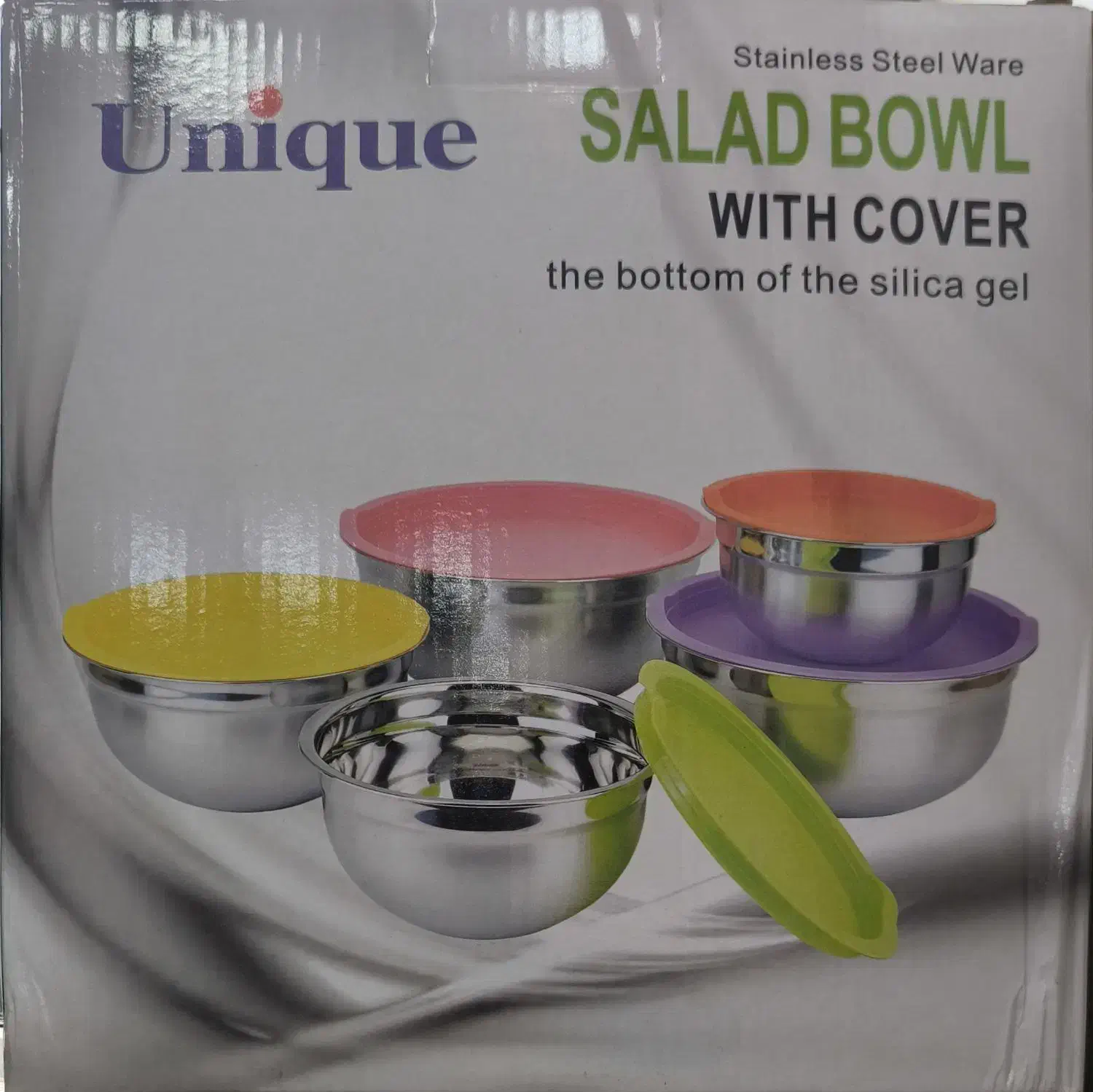 کاسه سالاد استیل و رنگی|ظروف سرو و پذیرایی|بندر گناوه, |دیوار