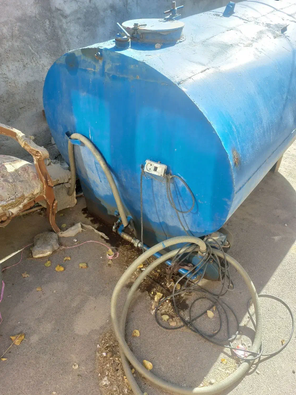 تانکر پشت نیسانی|ماشین‌آلات صنعتی|خواجه, |دیوار