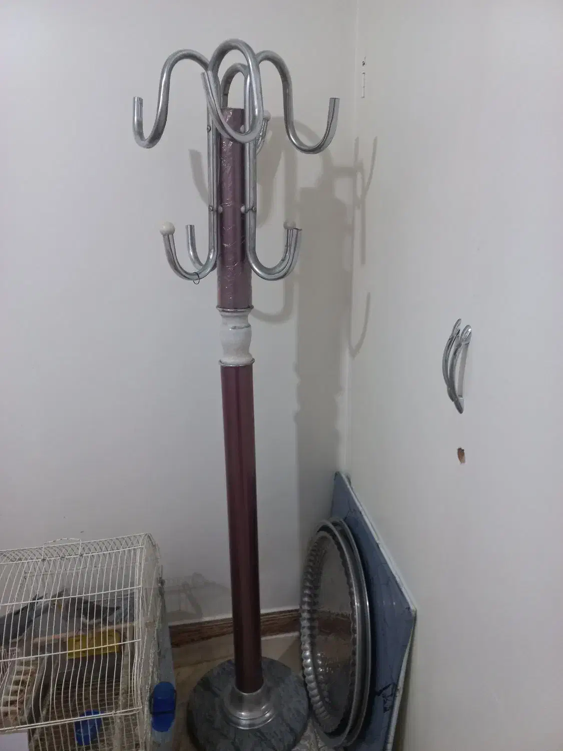 چوب لباسی ایستاده نو|بندرخت و رختآویز|پاکدشت, پاکدشت (مامازند)|دیوار