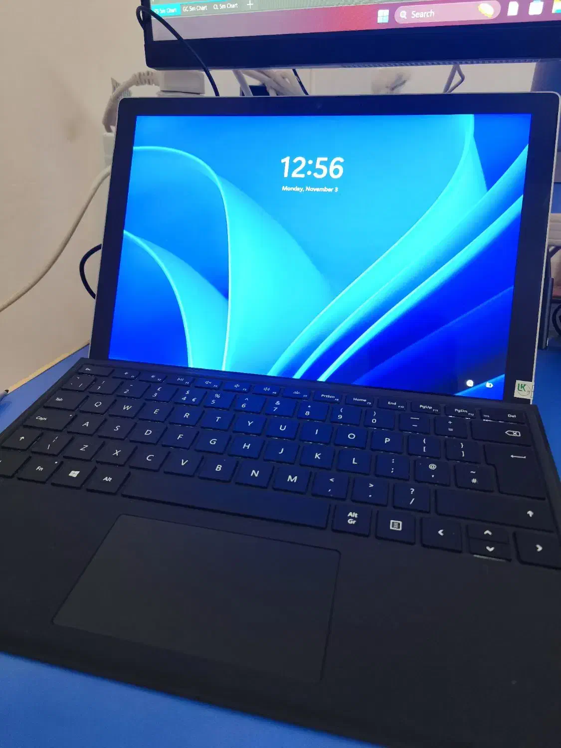 سرفیس پرو 7 بدون رنگ باتری سلامت|رایانه همراه|یزد, |دیوار