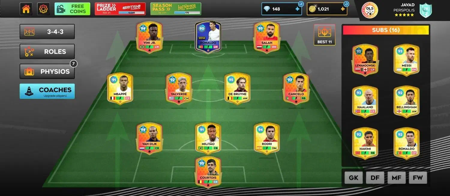 اکانت دریم لیگ DLS مکث|کنسول، بازی ویدئویی و آنلاین|بیرجند, |دیوار