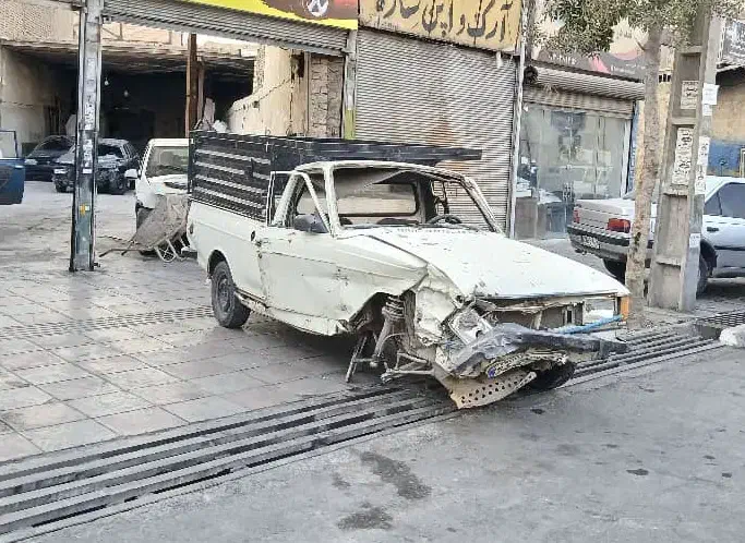 پیکان وانت مدل ۱۳۸۸ دوگانه‌سوز تصادفی|خودرو سواری و وانت|ری, شهید بهشتی|دیوار