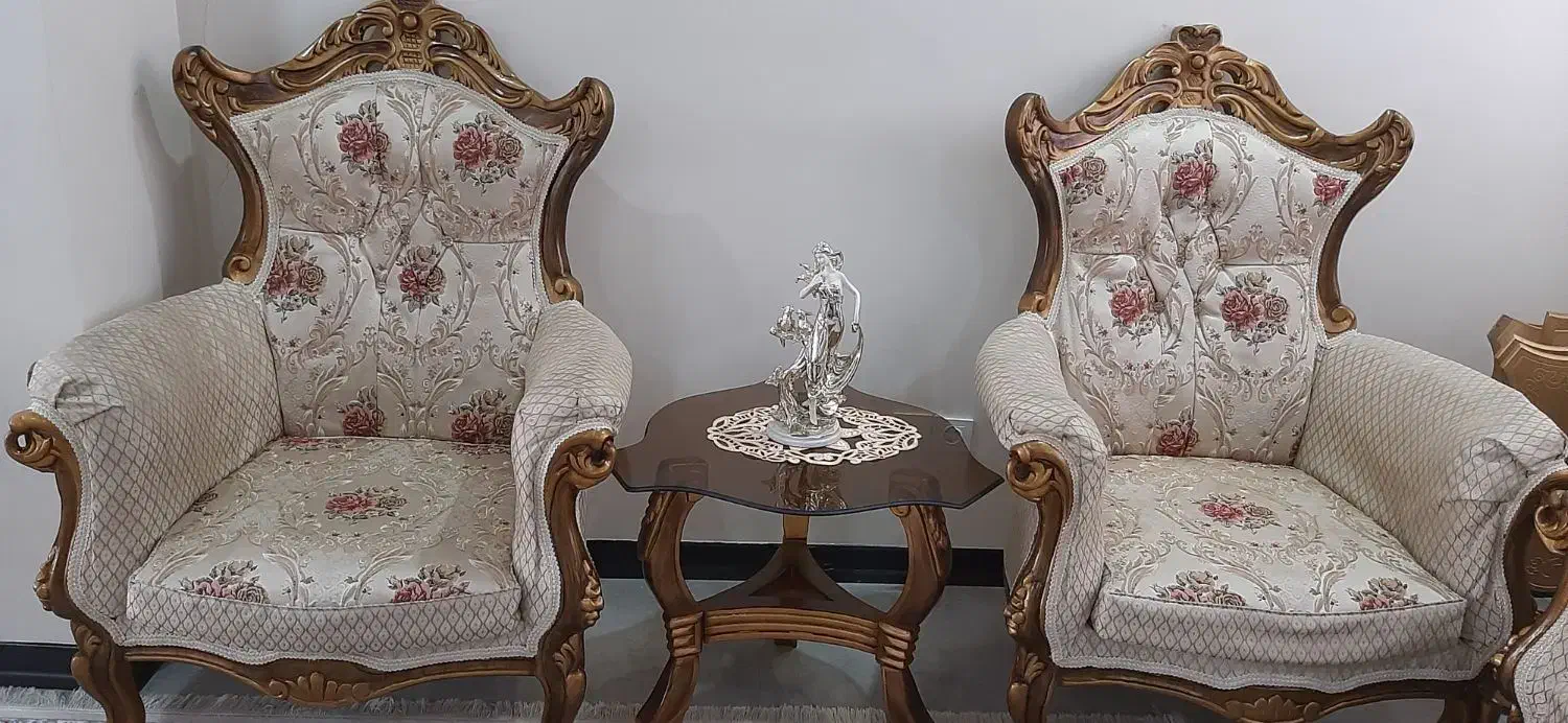 مبل استیل ۹ نفره شیک|مبلمان خانگی و میز عسلی|قرچک, مهدیه|دیوار