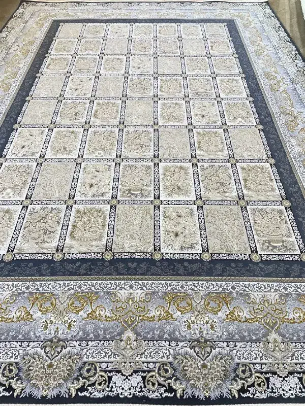 چهار عدد فرش ۱۲ متر خشتی دلفینی ۱۵۰۰ شانه(آک)|فرش|اراک, |دیوار