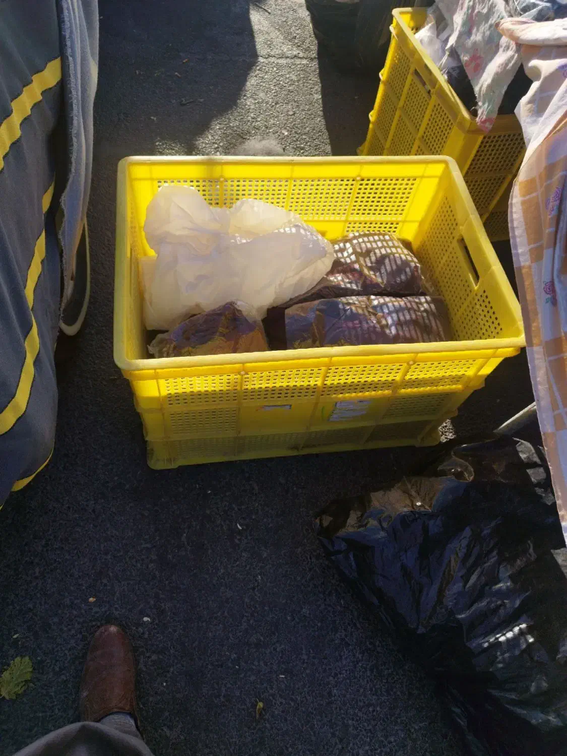 سبد پلاستیکی بزرگ|ظروف نگهدارنده، پلاستیکی، یکبارمصرف|بیرجند, |دیوار