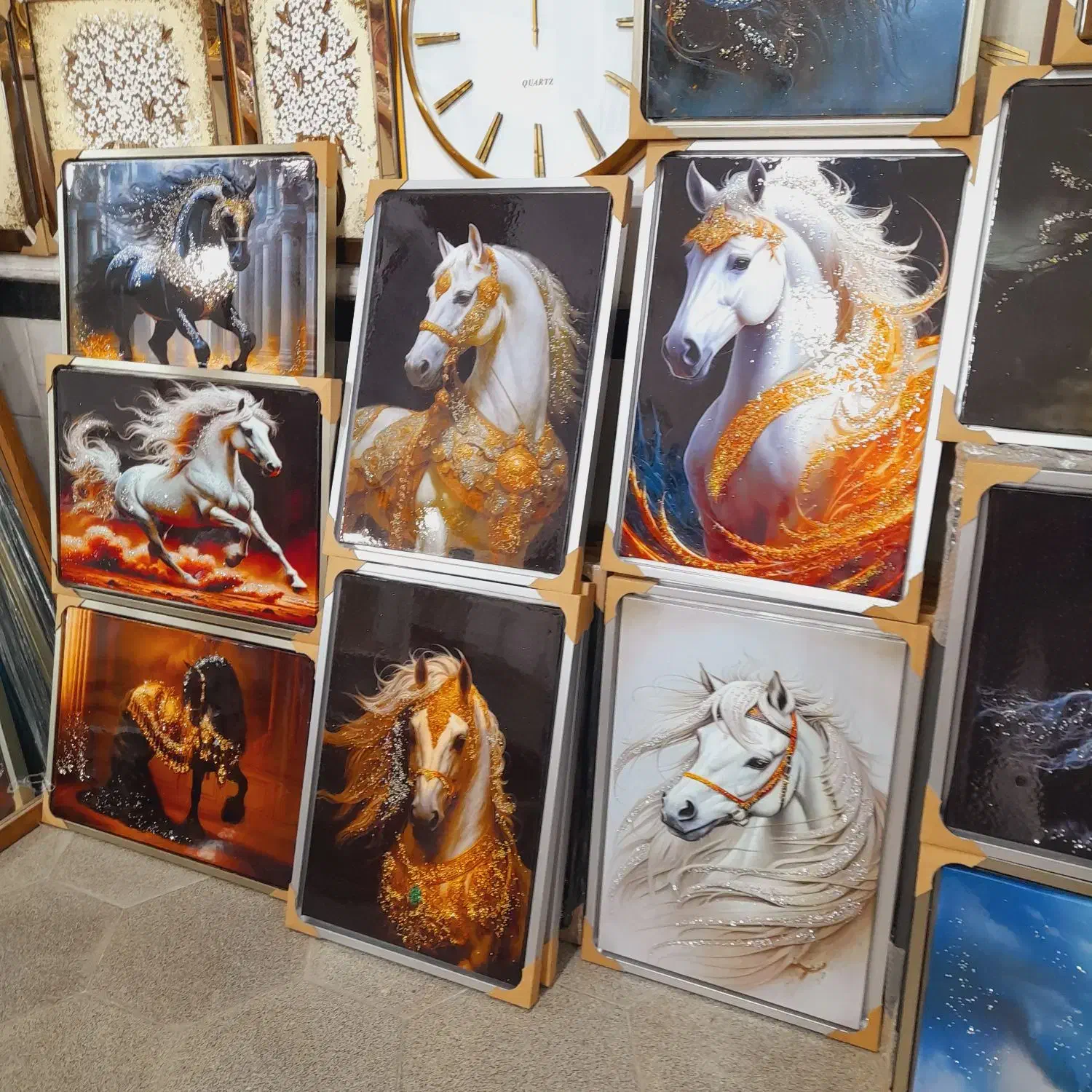 تابلوهای انتیک شیک اک|تابلو، نقاشی، عکس|قم, شهرک فاطمیه|دیوار