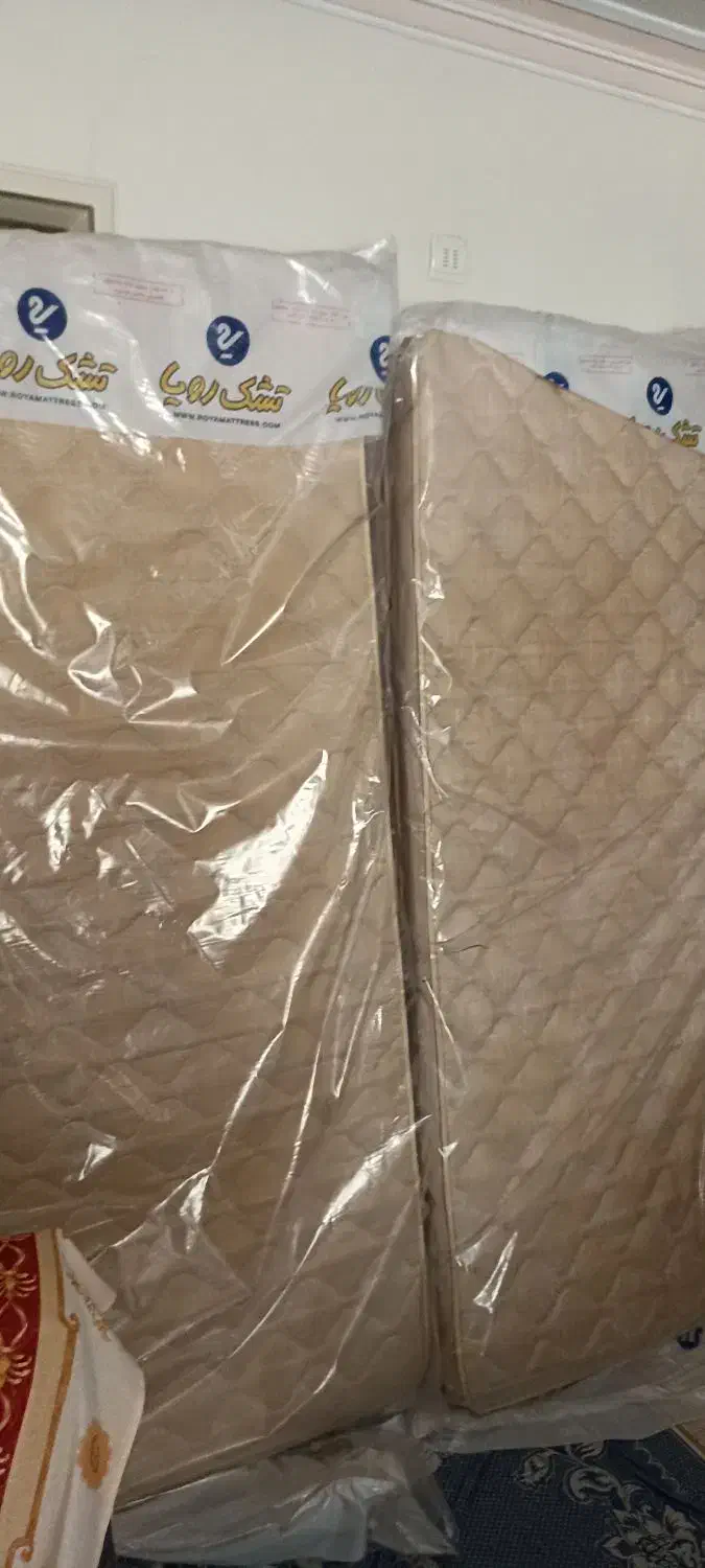 تشک رویا دوعدد تک نفره|تشک تختخواب|گرمدره, |دیوار