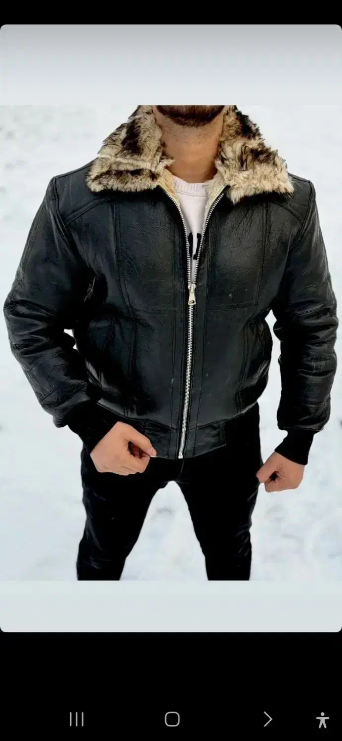 کاپشن بوفالو چرمی|لباس|اردبیل, |دیوار