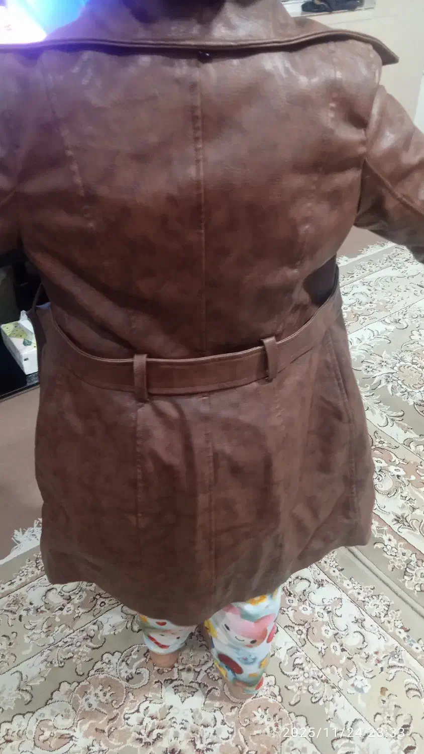 اورکت سربازی وکاپشن چرم اصل|لباس|نیشابور, ابراهیم ادهم|دیوار