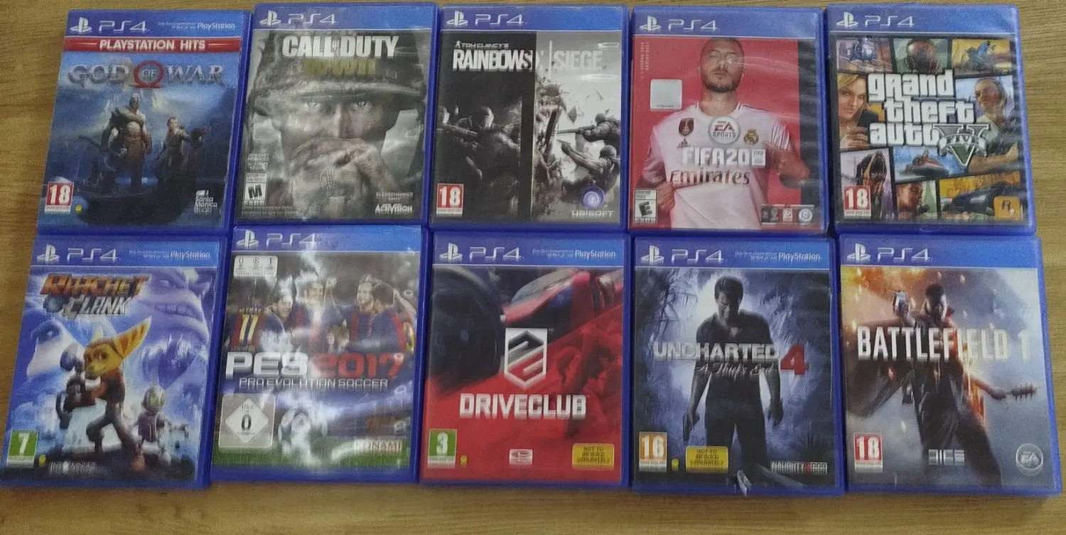 دیسک PS4|کنسول، بازی ویدئویی و آنلاین|اصفهان, مارچین|دیوار