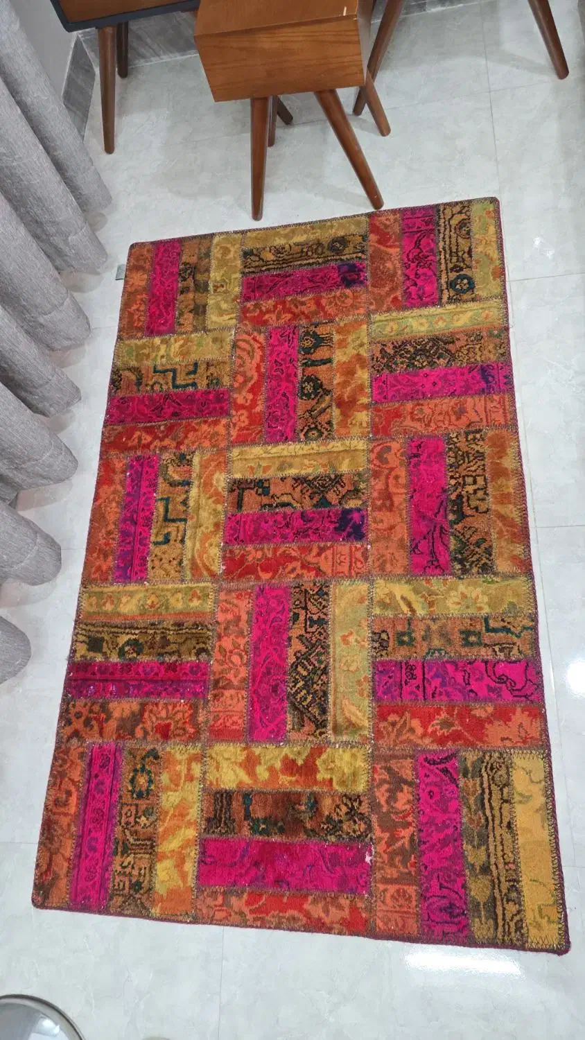 فرش هاب چهل تیکه دست باف|فرش|شیراز, جوادیه|دیوار