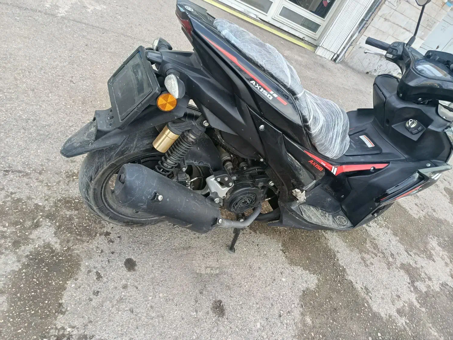 موتور طرح ایروکس 155 مدل 1401 با شرایط|موتورسیکلت|اردبیل, |دیوار