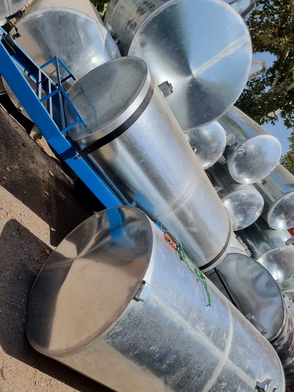 تانکر 6هزار ورق گالوانیزه|مصالح و تجهیزات ساختمان|اقبالیه, |دیوار