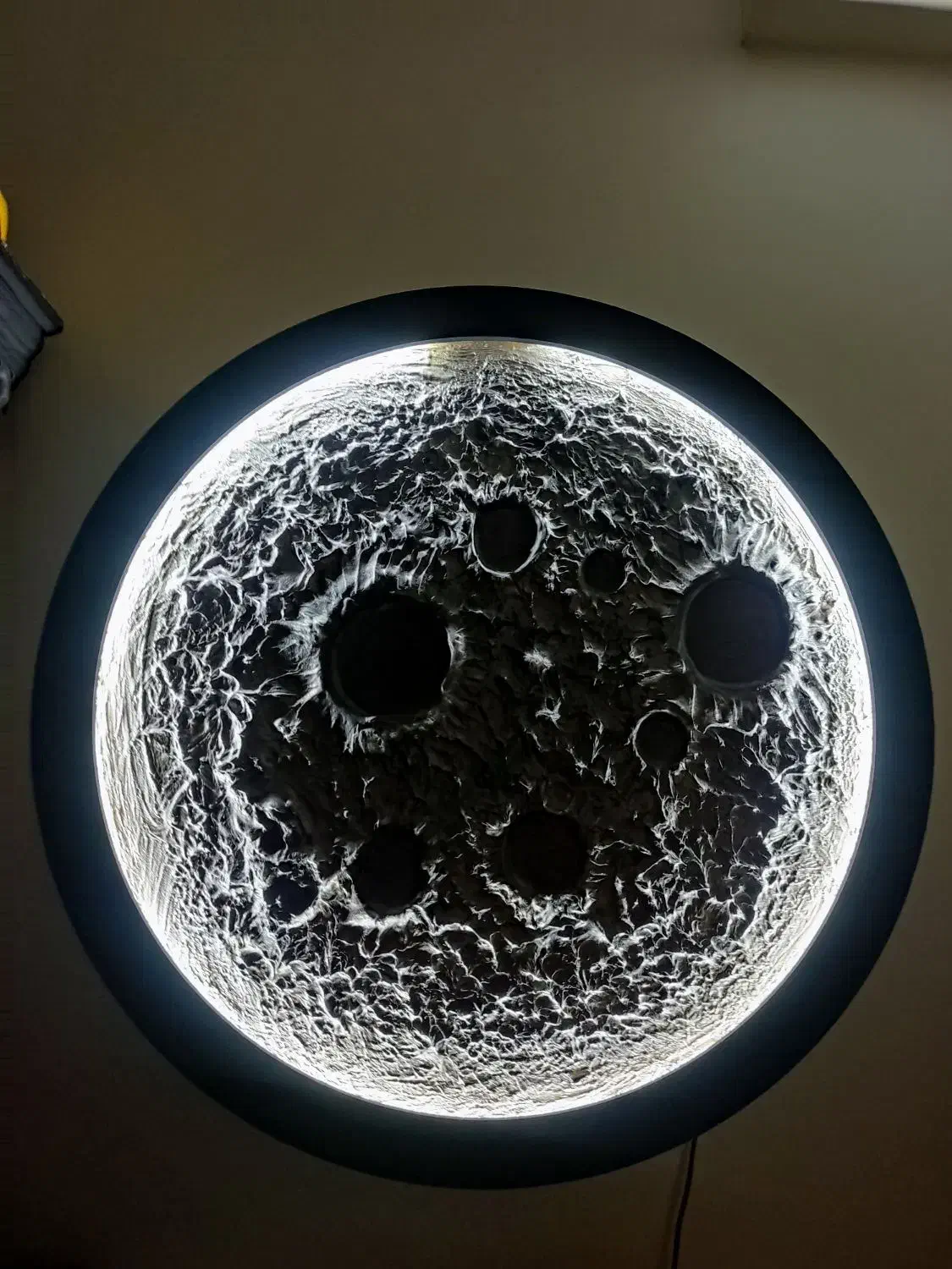 ماه سایز بزرگ|ریسه و چراغ تزئینی|باقرشهر, |دیوار