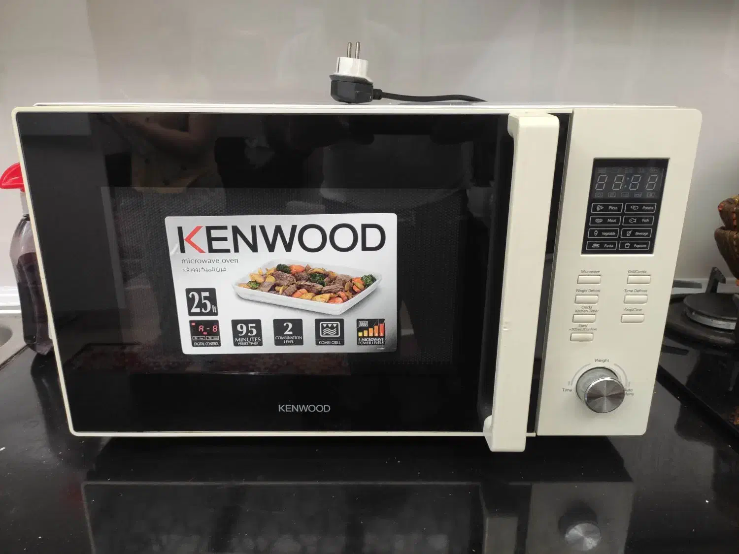 مایکروویو کنوود ۲۵ لیتری در حد نو|اجاق گاز و لوازم برقی پختوپز|سنندج, |دیوار