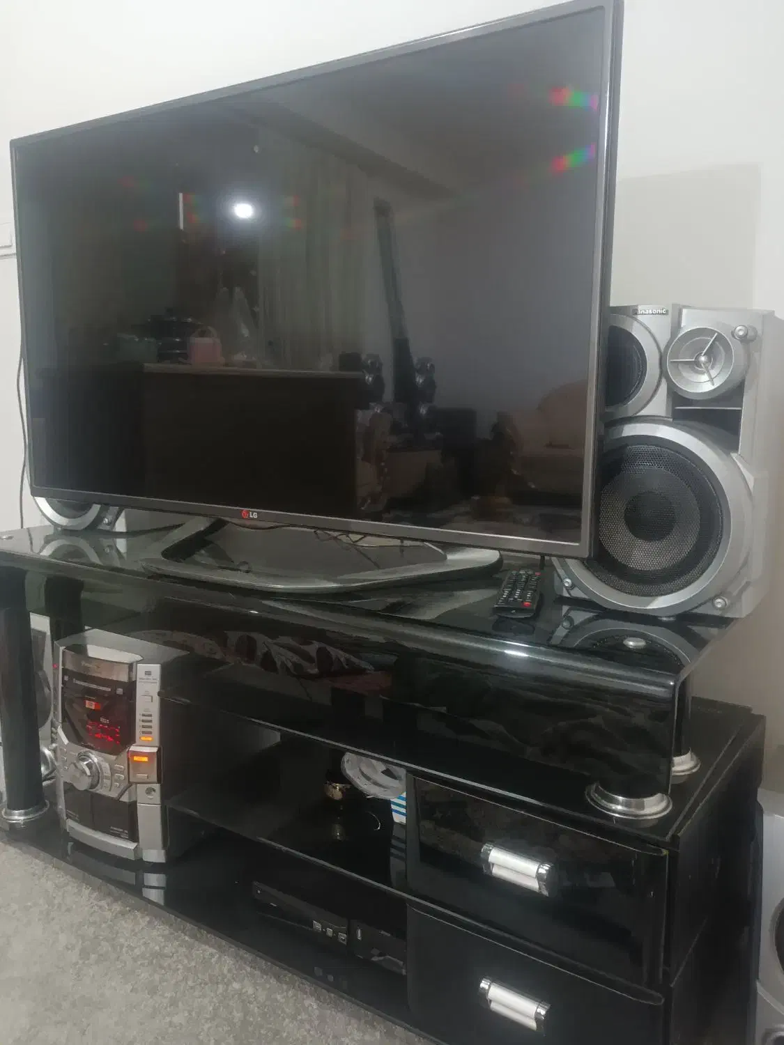 jvc 4200|سیستم صوتی خانگی|اشتهارد, |دیوار