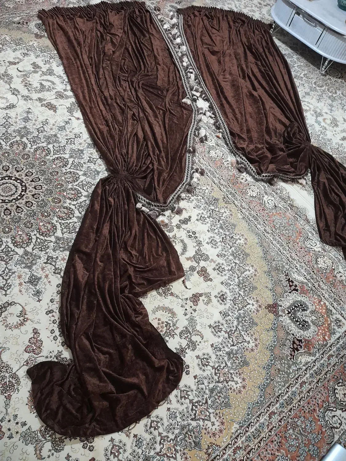 پرده دو طرفه|پرده، رانر، رومیزی|ساوه, |دیوار