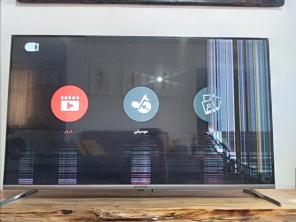 تلویزیون|تلویزیون و پروژکتور|پرند, فاز ۵|دیوار