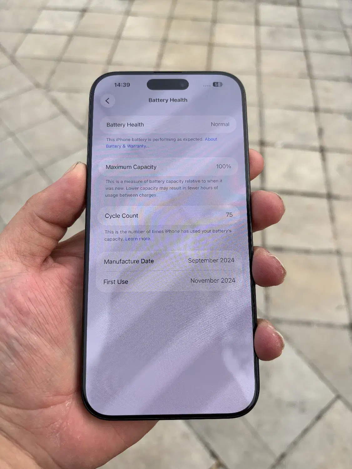 Iphone 16 pro max 256 za/a|موبایل|زنجان, |دیوار