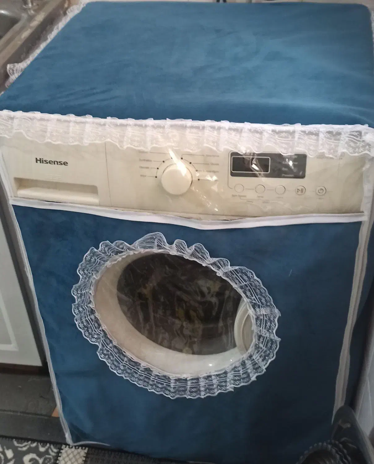 کاور ماشین لباسشویی|سفره، حوله، دستمال آشپزخانه|قم, باغ شریفی|دیوار