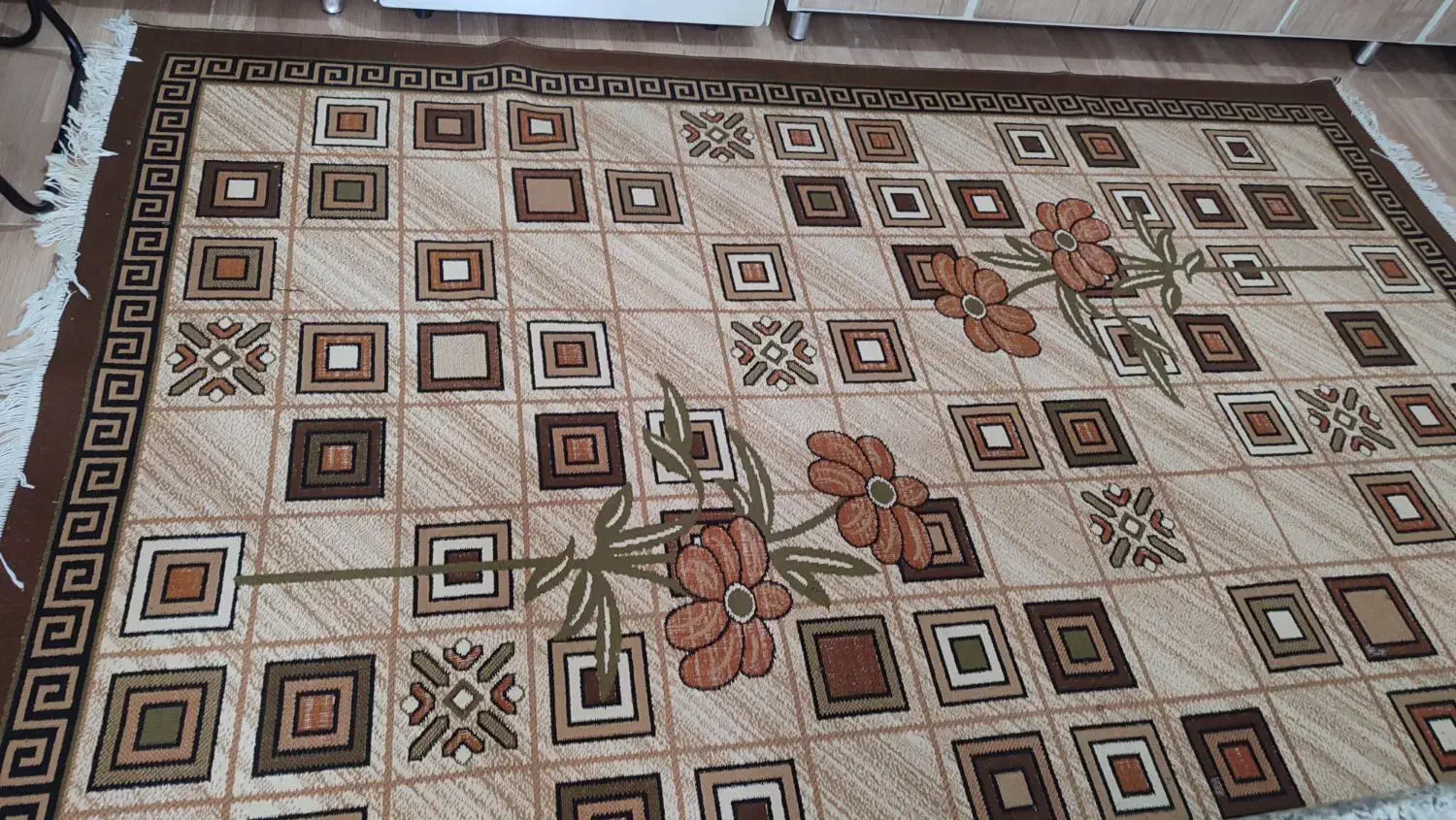 فرش|فرش|لنجان, |دیوار