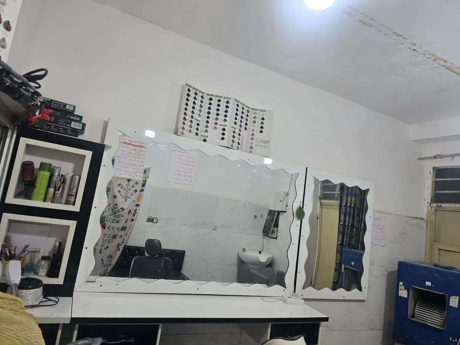 ...فروش فوری دکور سالن زیبایی|مبلمان اداری|زاهدان, |دیوار