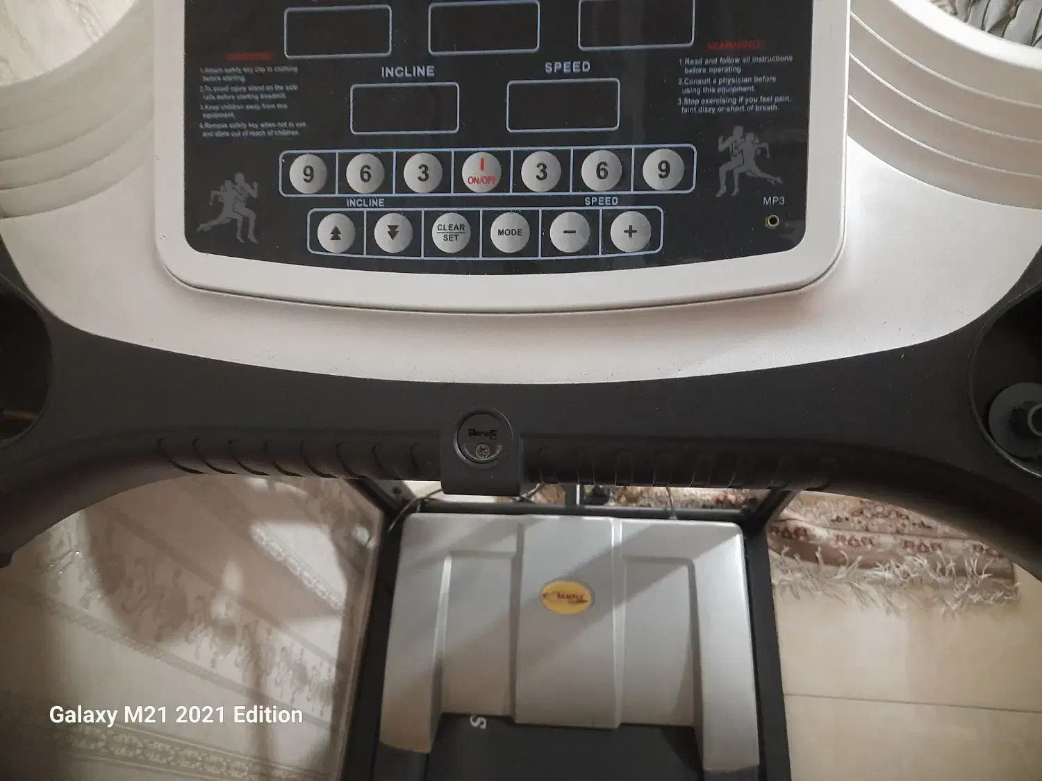 تردمیل ۱۲۰ کیلویی برند sample|تجهیزات ورزشی|اسلام‌شهر, شهرک قائمیه|دیوار