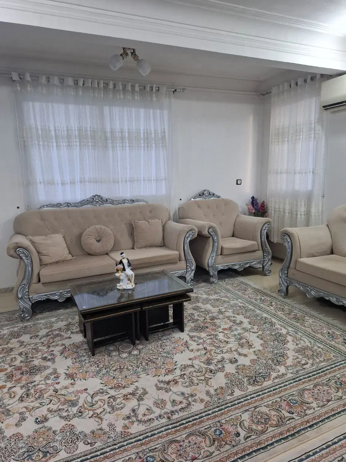 مبل هفت نفره سالم|مبلمان خانگی و میز عسلی|کوچصفهان, |دیوار