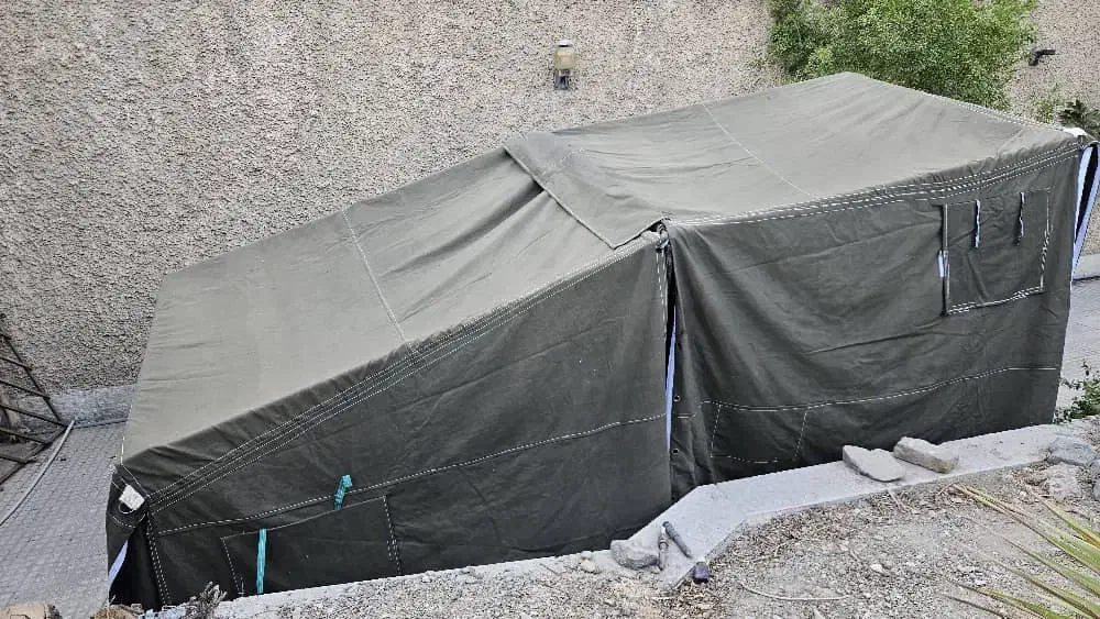 چادر ۸ نفره برزنتی|کوهنوردی و کمپینگ|اصفهان, باغ دریاچه|دیوار