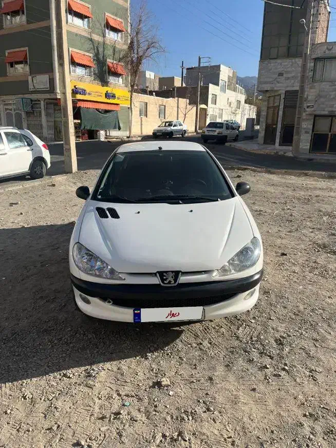 ۲۰۶ مدل ۹۶ بی رنگ|خودرو سواری و وانت|بیرجند, |دیوار