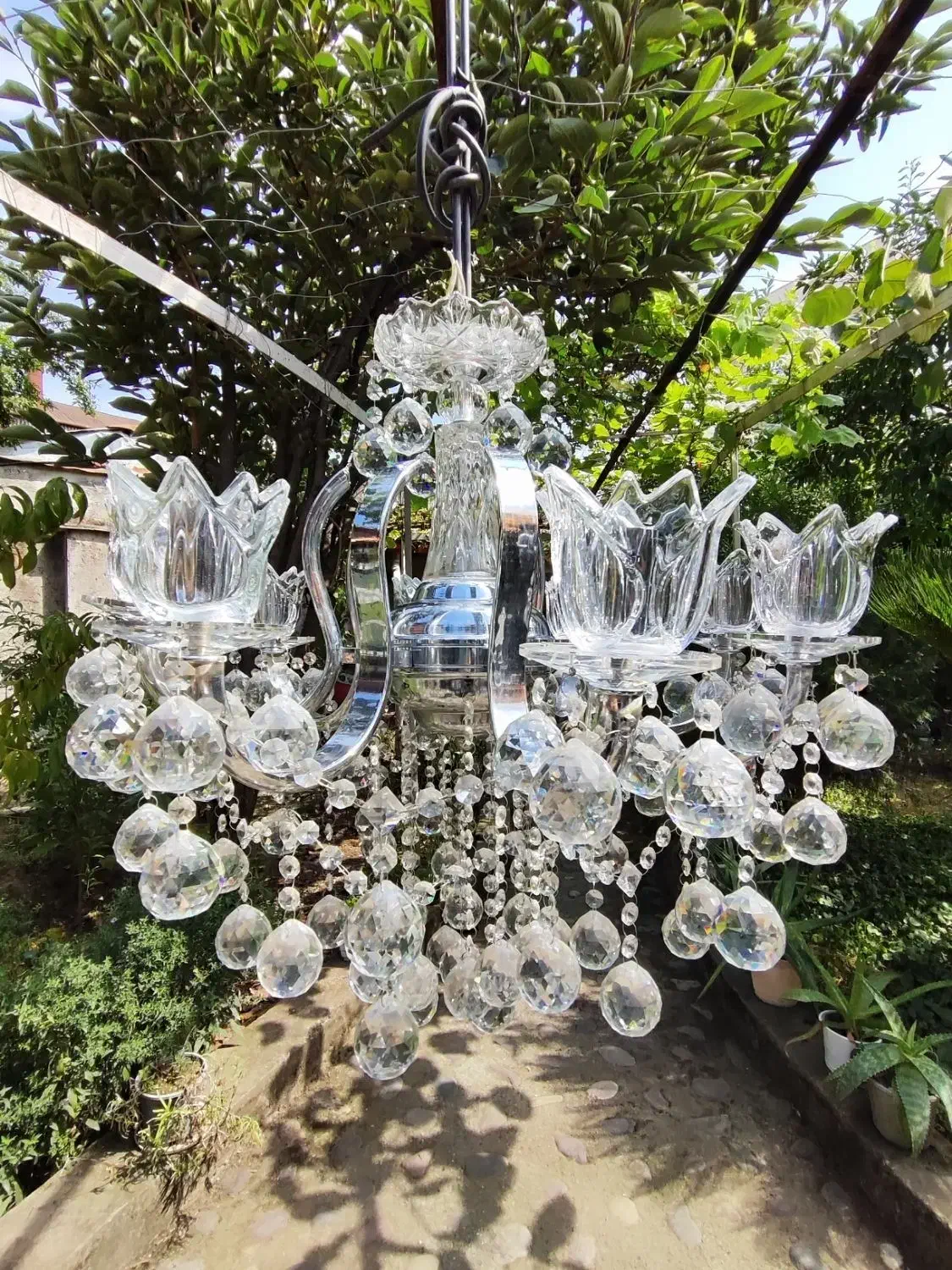 لوستر|لوستر و چراغ آویز|رشت, فلسطین|دیوار