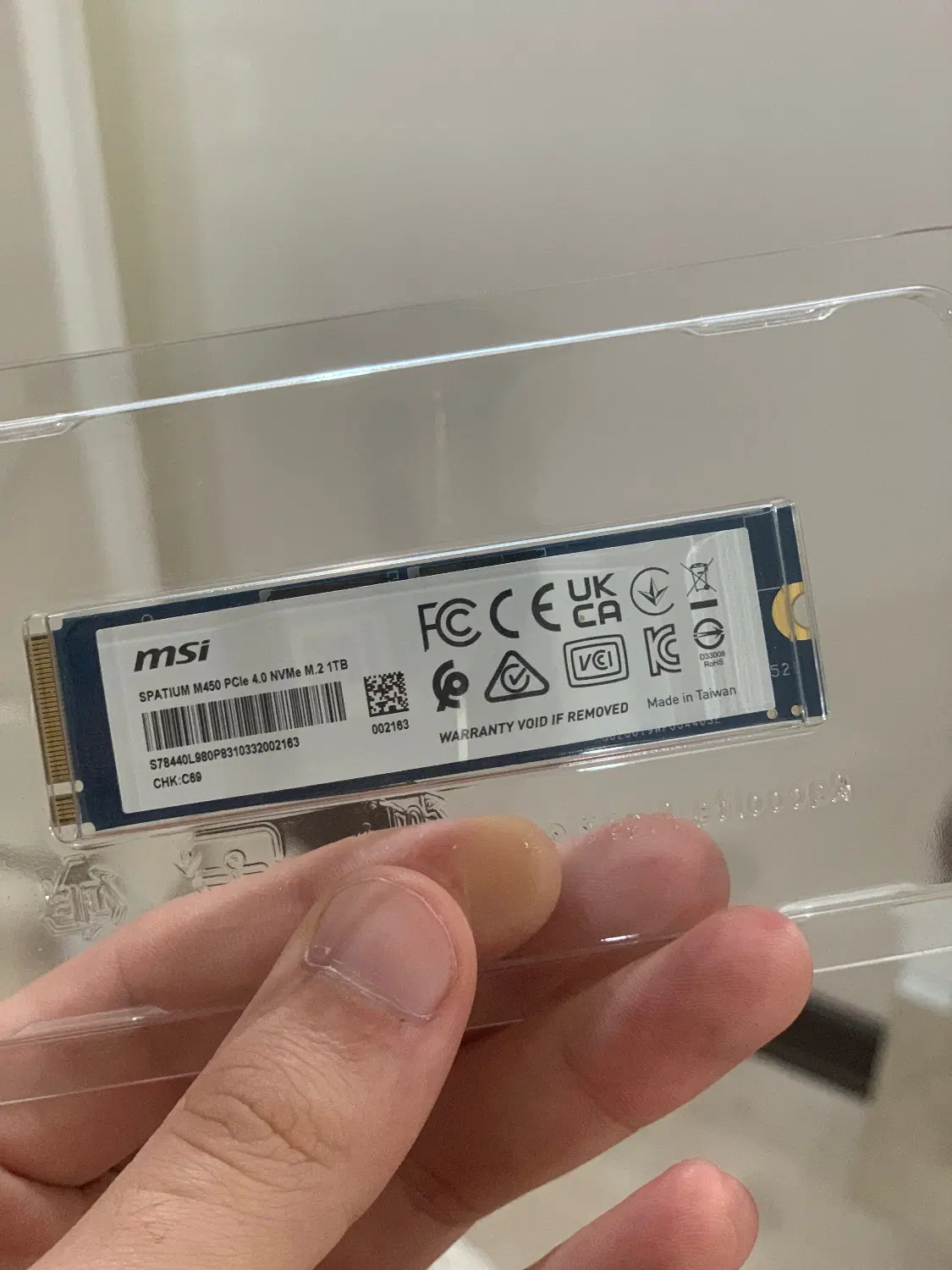 SSD M2 msi SPATIUM M450 1T|قطعات و لوازم جانبی رایانه|بندر ترکمن, |دیوار