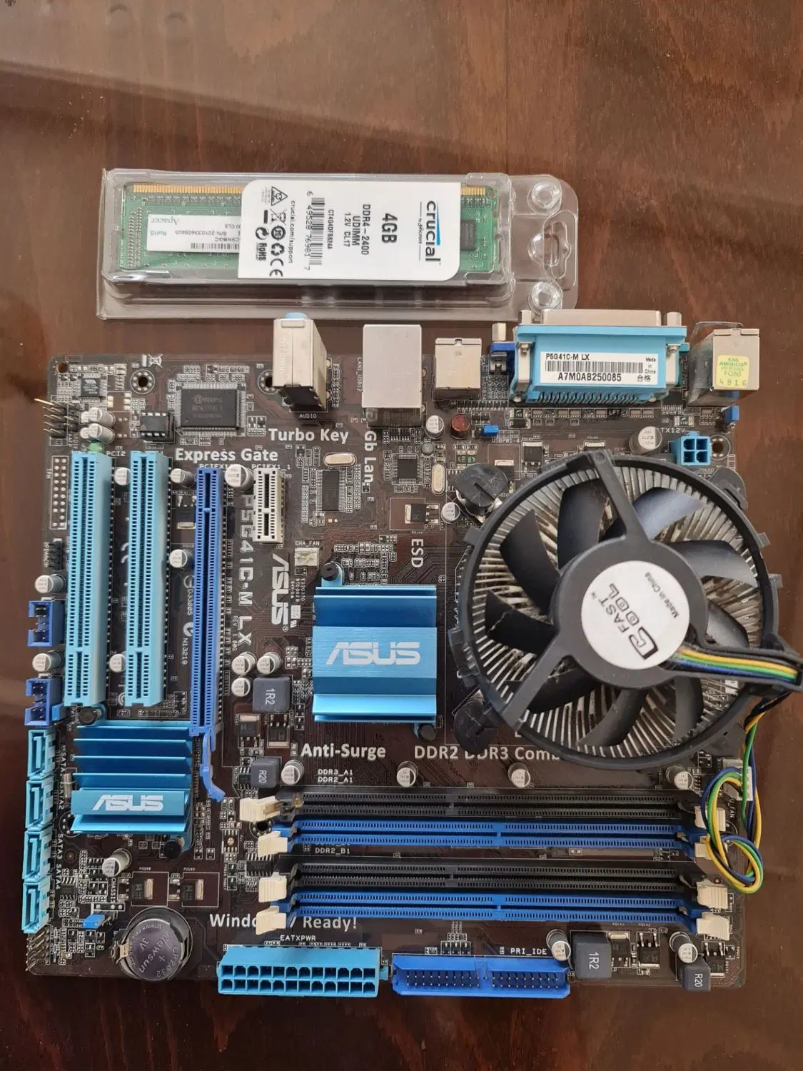 باندل ایسوس با رم و سی پی یو Asus|قطعات و لوازم جانبی رایانه|تهران, سازمان برنامه شمالی|دیوار