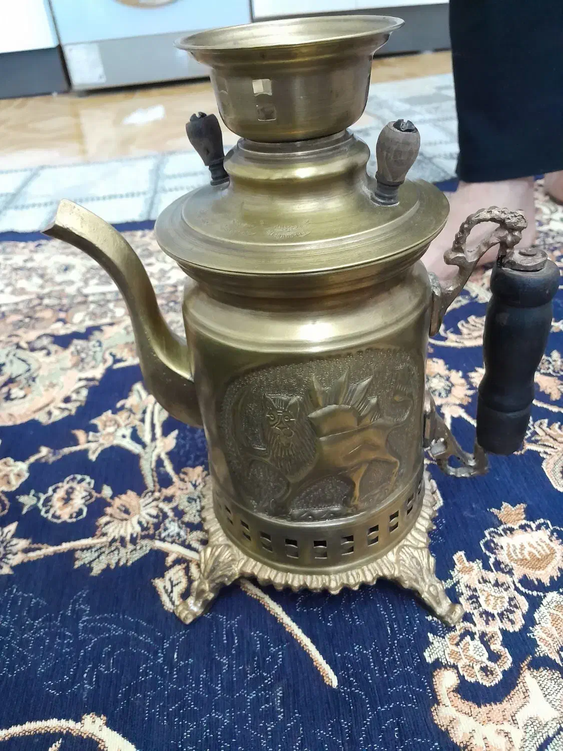 سماور عتیقه|کلکسیون اشیاء عتیقه|سنندج, |دیوار