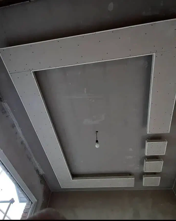 کناف شبکه پی وی سی برقکاری لاین نوری نقاشی|خدمات پیشه و مهارت|اراک, |دیوار