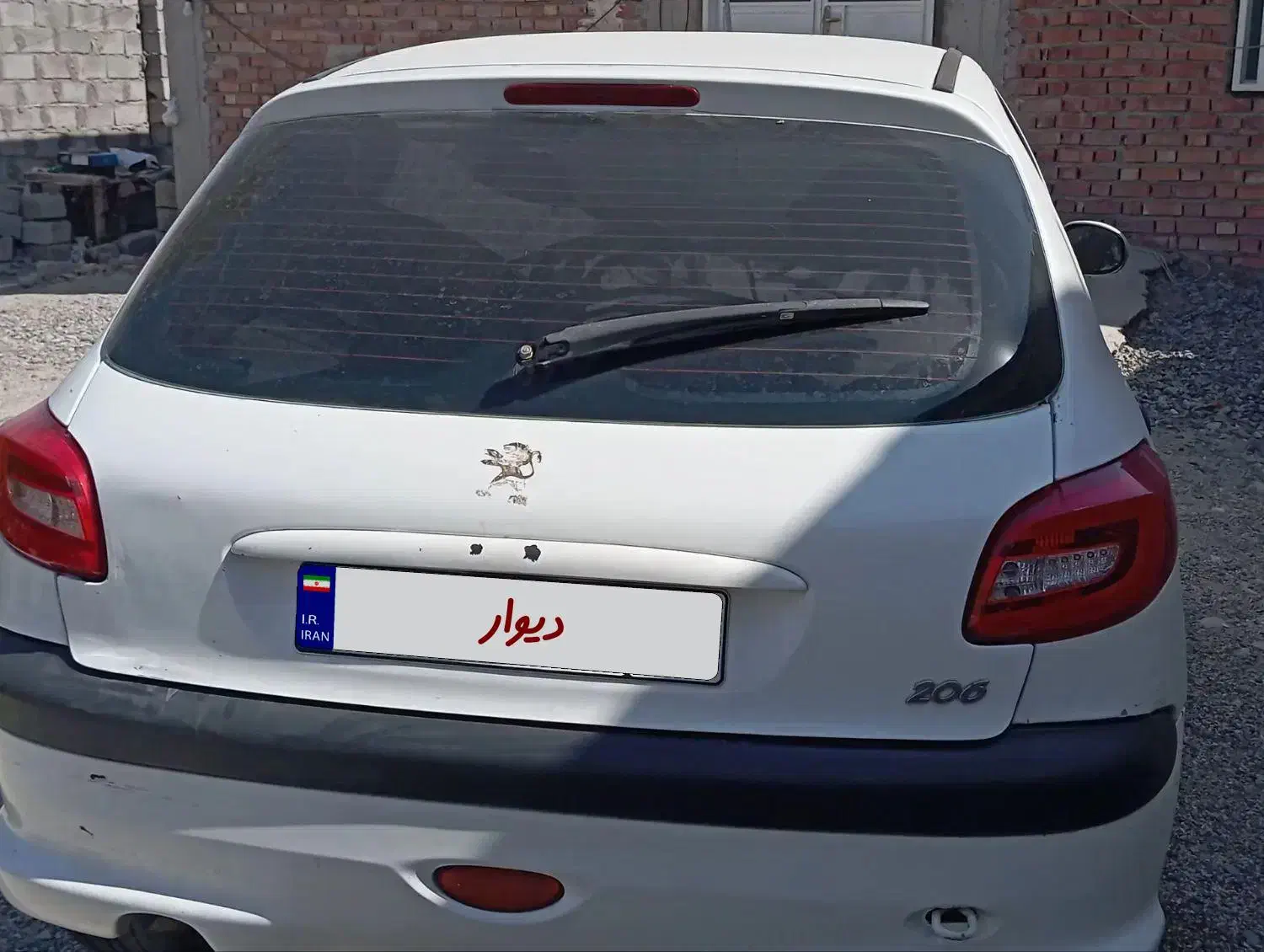 206 تیم 5  مدل 1396|خودرو سواری و وانت|جیرفت, |دیوار