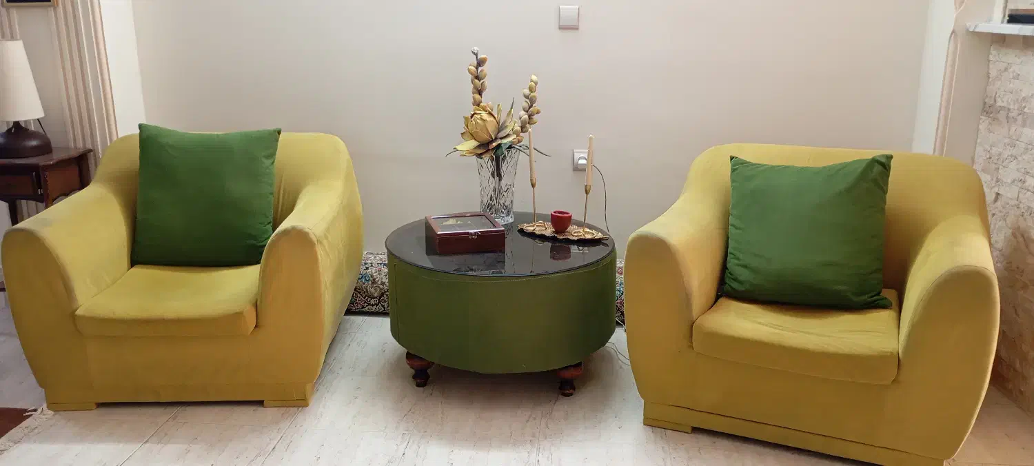 مبل نیم ست راحتی|مبلمان خانگی و میز عسلی|اسلامشهر, مطهری|دیوار