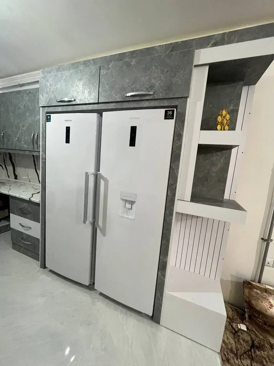 کابینت وکمد دیواری|کتابخانه، شلف، قفسه‌های دیواری|ارومیه, |دیوار